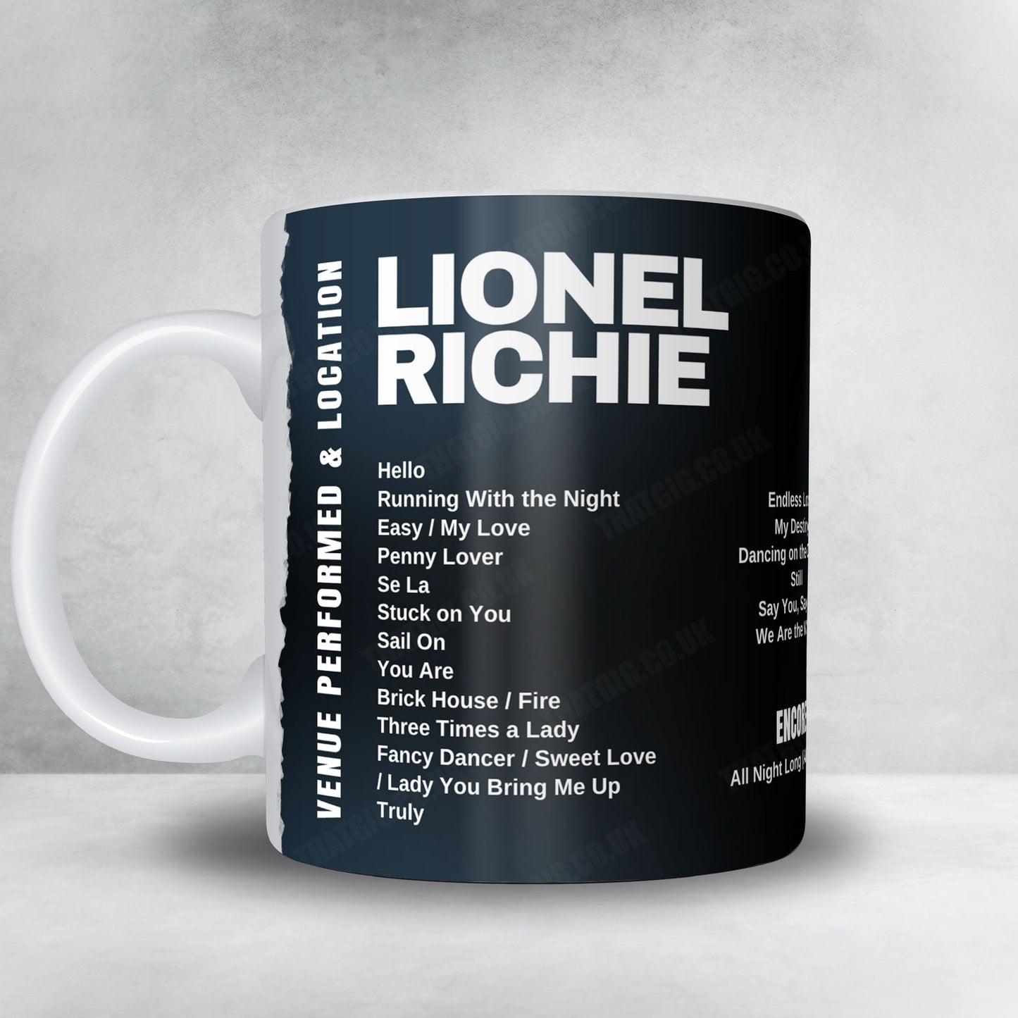 Lionel Richie Setlist Poster - Co-op Live, Manchester - June 13th, 2025