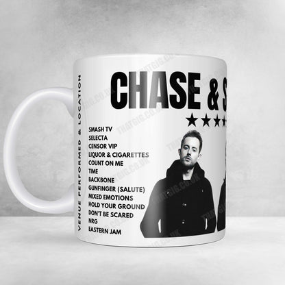 Chase & Status Setlist Poster - Milton Keynes National Bowl, England - August 10th, 2024