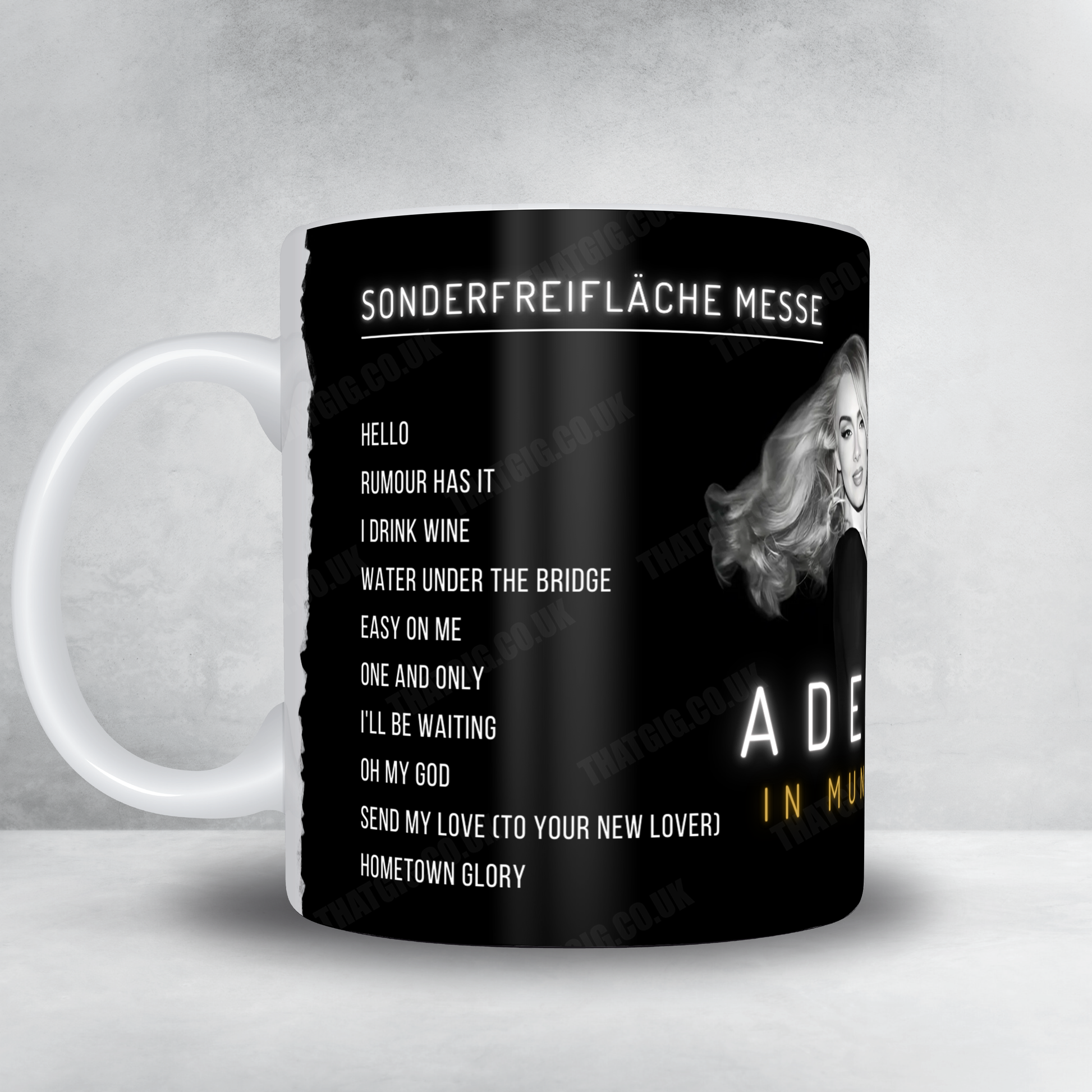 Adele Setlist Poster - Sonderfreifläche Messe, Munich - August 10th, 2024