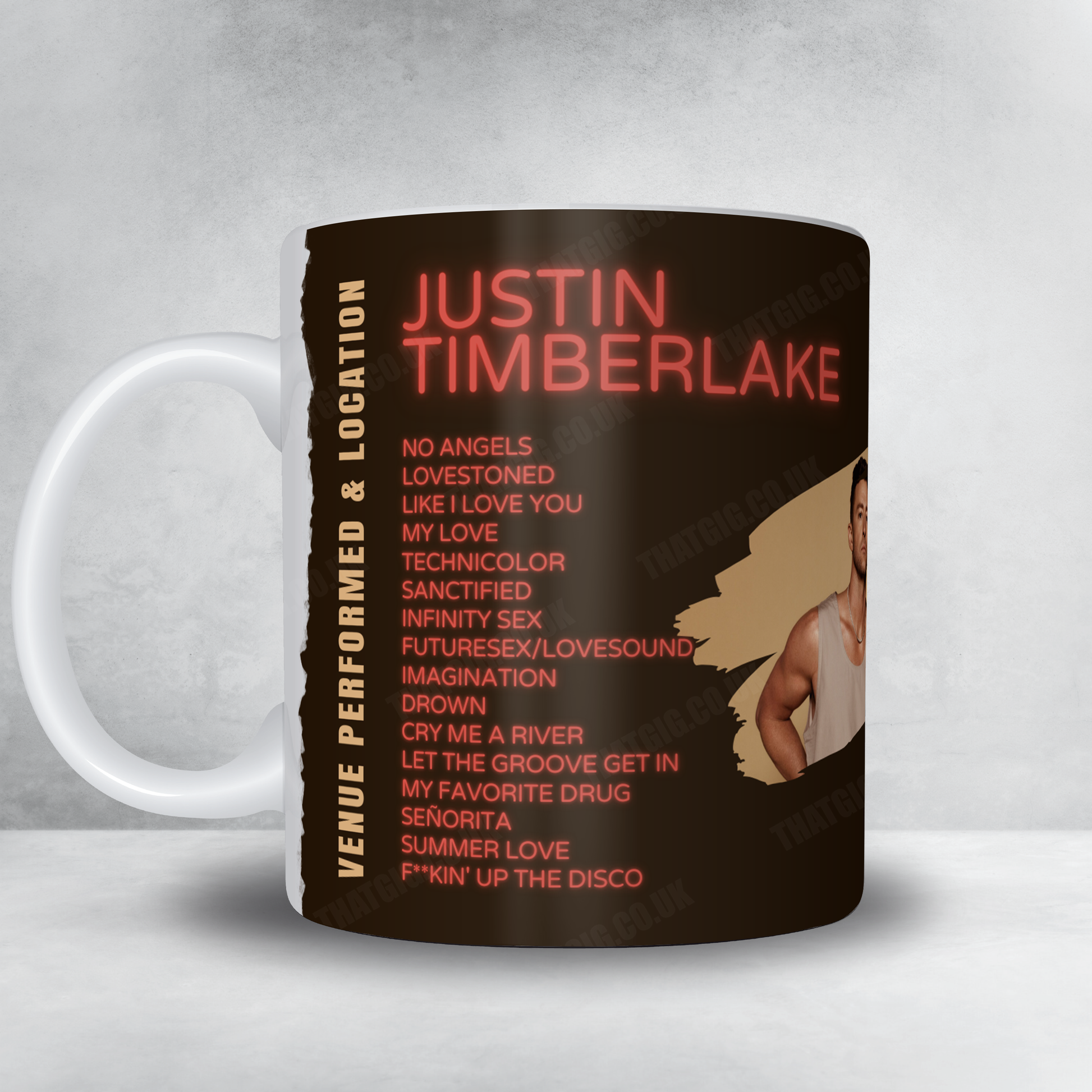 Justin Timberlake Setlist Poster - Utilita Arena Birmingham, Birmingham, England - August 7th, 2024