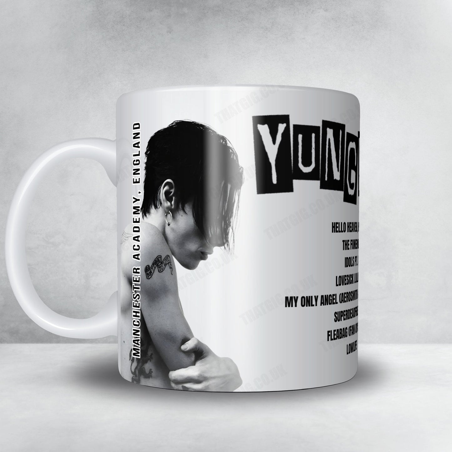 YUNGBLUD Setlist Mug - Le Grand Rex, Paris - June 13th, 2025