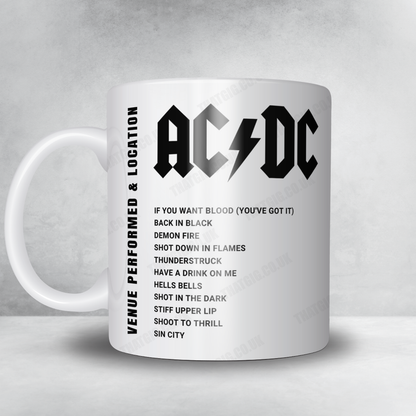 AC/DC Setlist Mug - Johan Cruijff ArenA, Amsterdam - June 5th, 2024