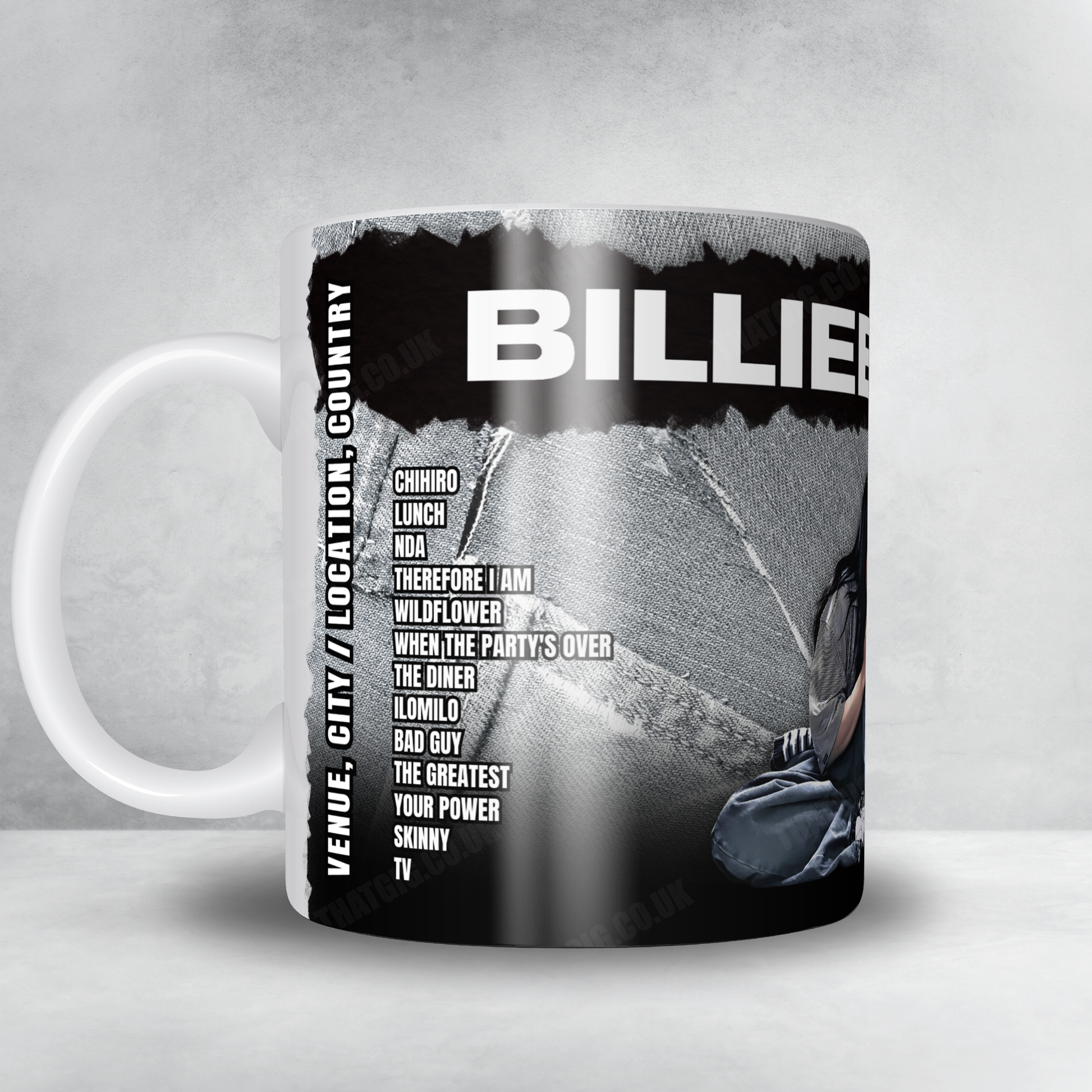 Billie Eilish Setlist Poster - Brisbane Entertainment Centre, Brisbane - February 18th, 2025