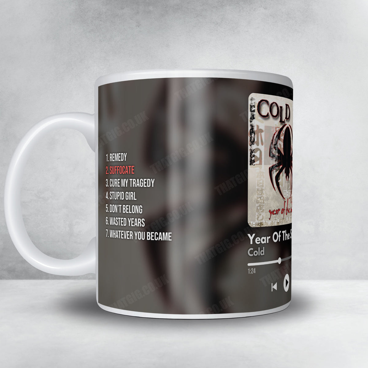 Cold "Year of the Spider" Album Mug - Now Playing