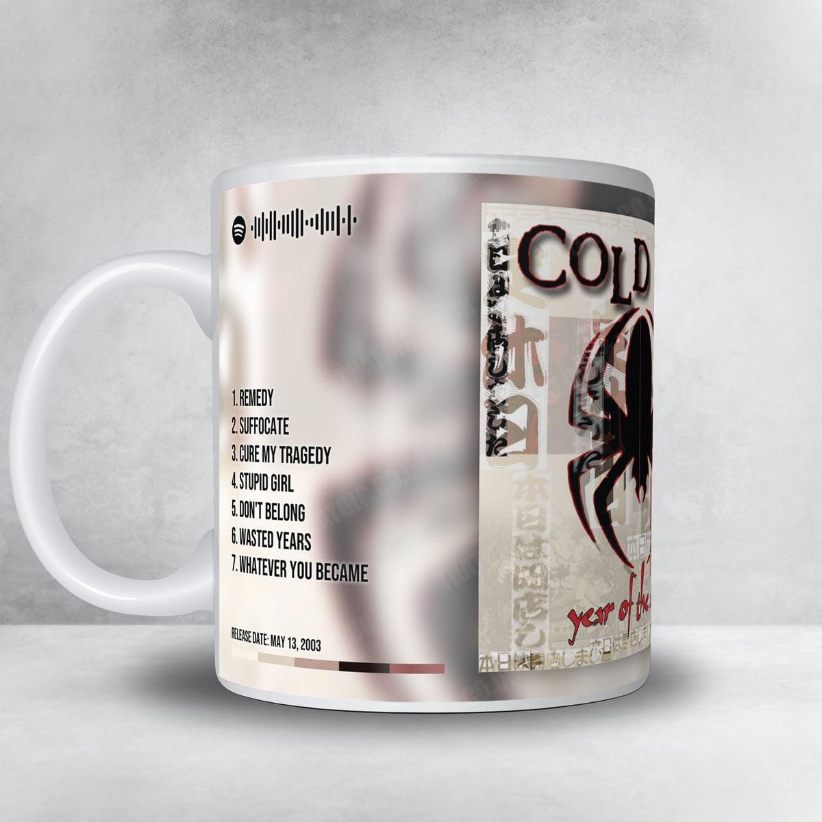 Cold "Year of the Spider" Album Mug - Full Colour