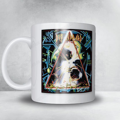 Def Leppard "Hysteria" Album Mug - Minimal