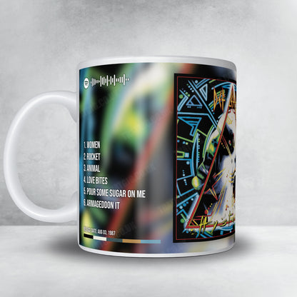 Def Leppard "Hysteria" Album Mug - Full Colour