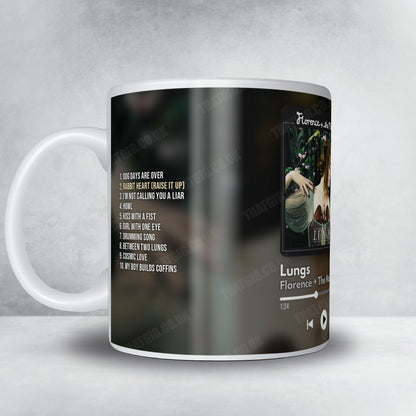 Florence + The Machine "Lungs" Album Mug - Now Playing