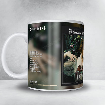 Florence + The Machine "Lungs" Album Mug - Full Colour