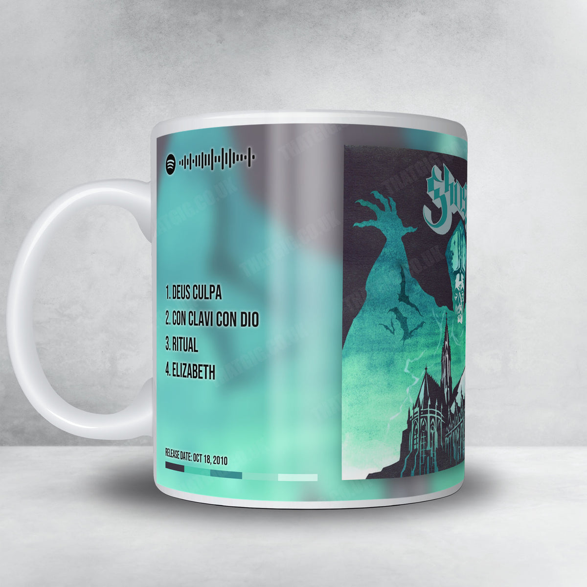 Ghost "Opus Eponymous" Album Mug - Full Colour
