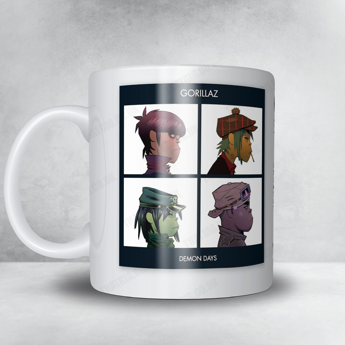 Gorillaz "Demon Days" Album Mug - Minimal