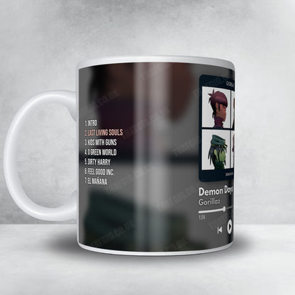 Gorillaz "Demon Days" Album Mug - Now Playing