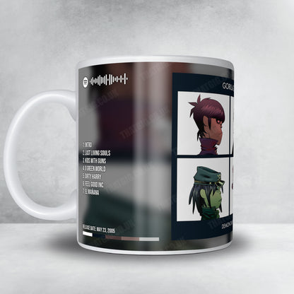Gorillaz "Demon Days" Album Mug - Full Colour
