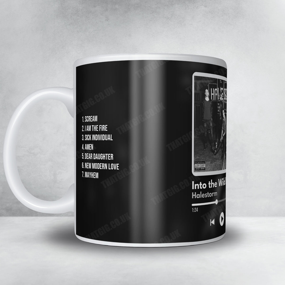 Halestorm "Into the Wild Life" Album Mug - Now Playing