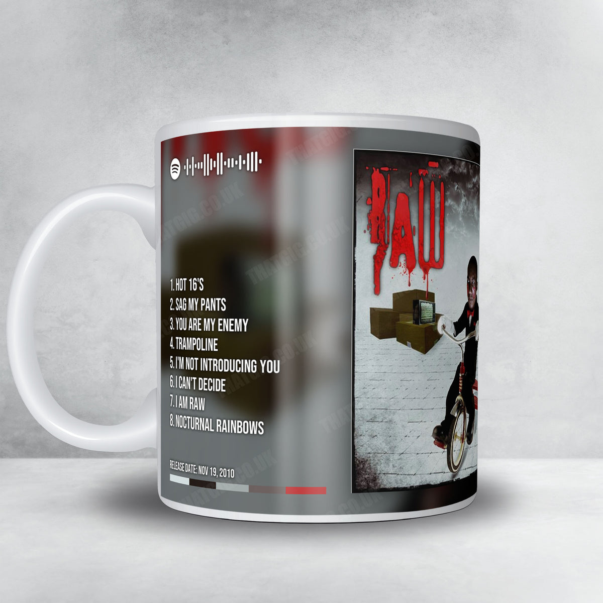 Hopsin "Raw" Album Mug - Full Colour