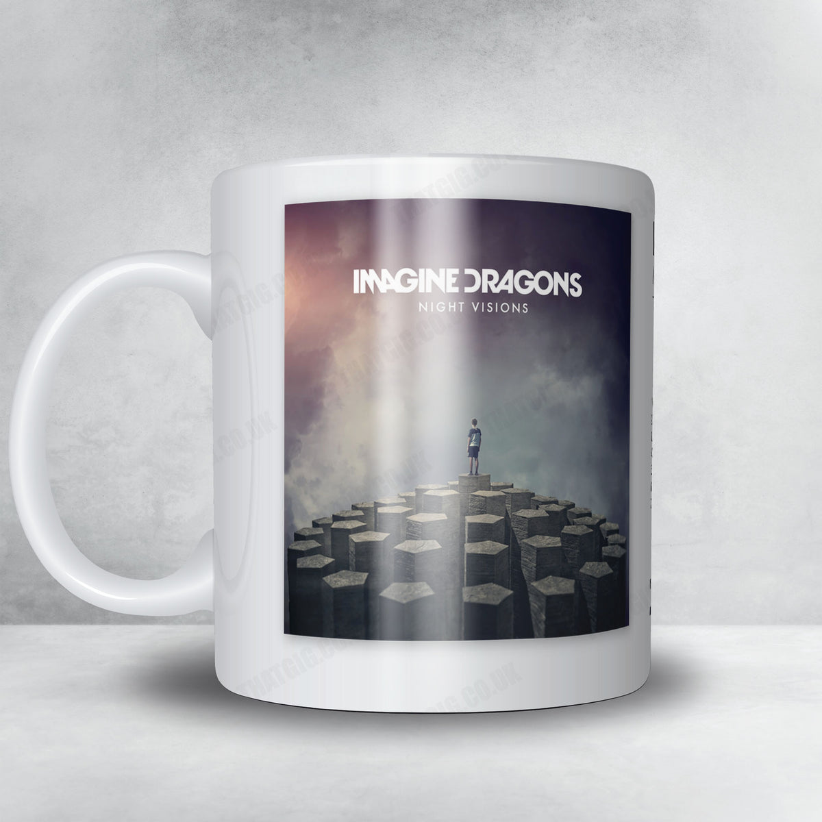 Imagine Dragons "Night Visions" Album Mug - Minimal