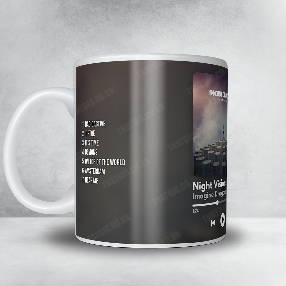 Imagine Dragons "Night Visions" Album Mug - Now Playing