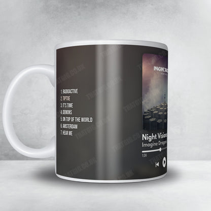 Imagine Dragons "Night Visions" Album Mug - Now Playing