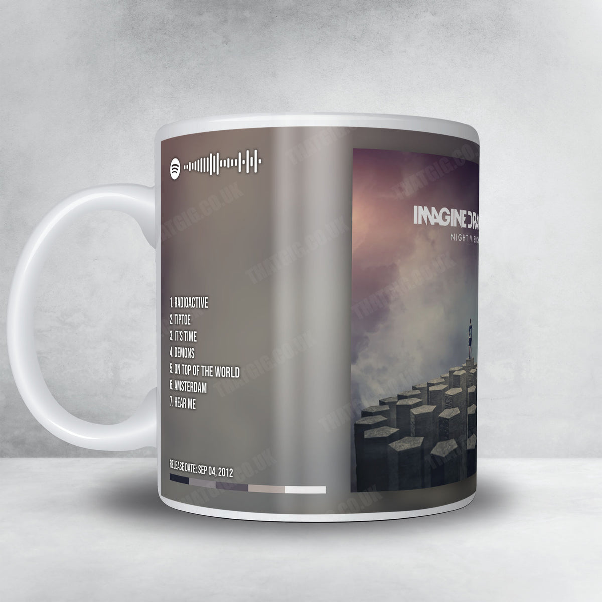 Imagine Dragons "Night Visions" Album Mug - Full Colour