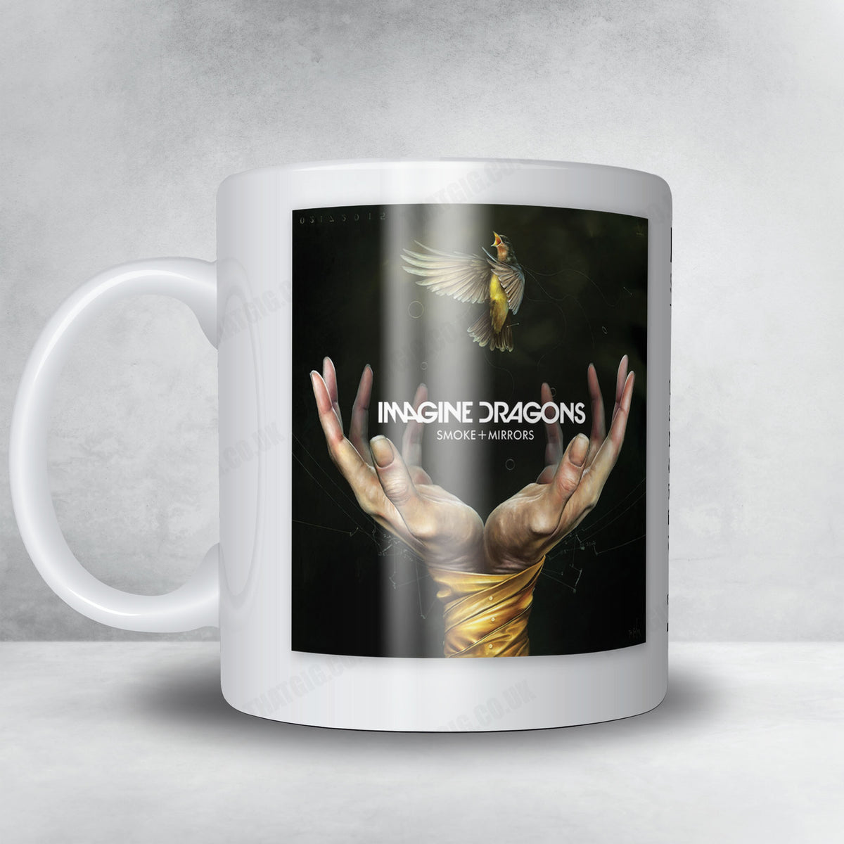 Imagine Dragons "Smoke + Mirrors" Album Mug - Minimal
