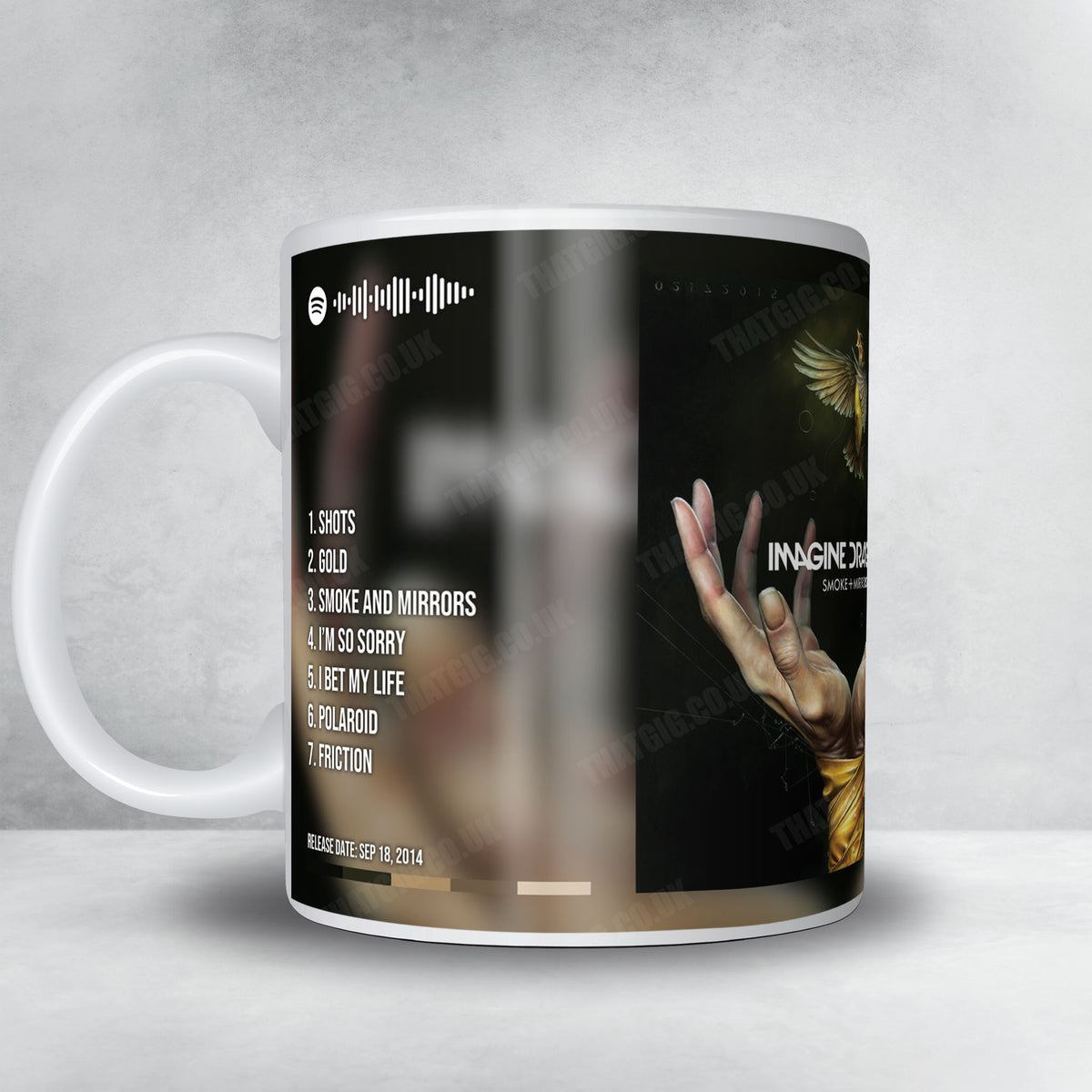 Imagine Dragons "Smoke + Mirrors" Album Mug - Full Colour