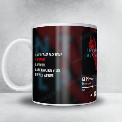 Interpol "El Pintor" Album Mug - Now Playing