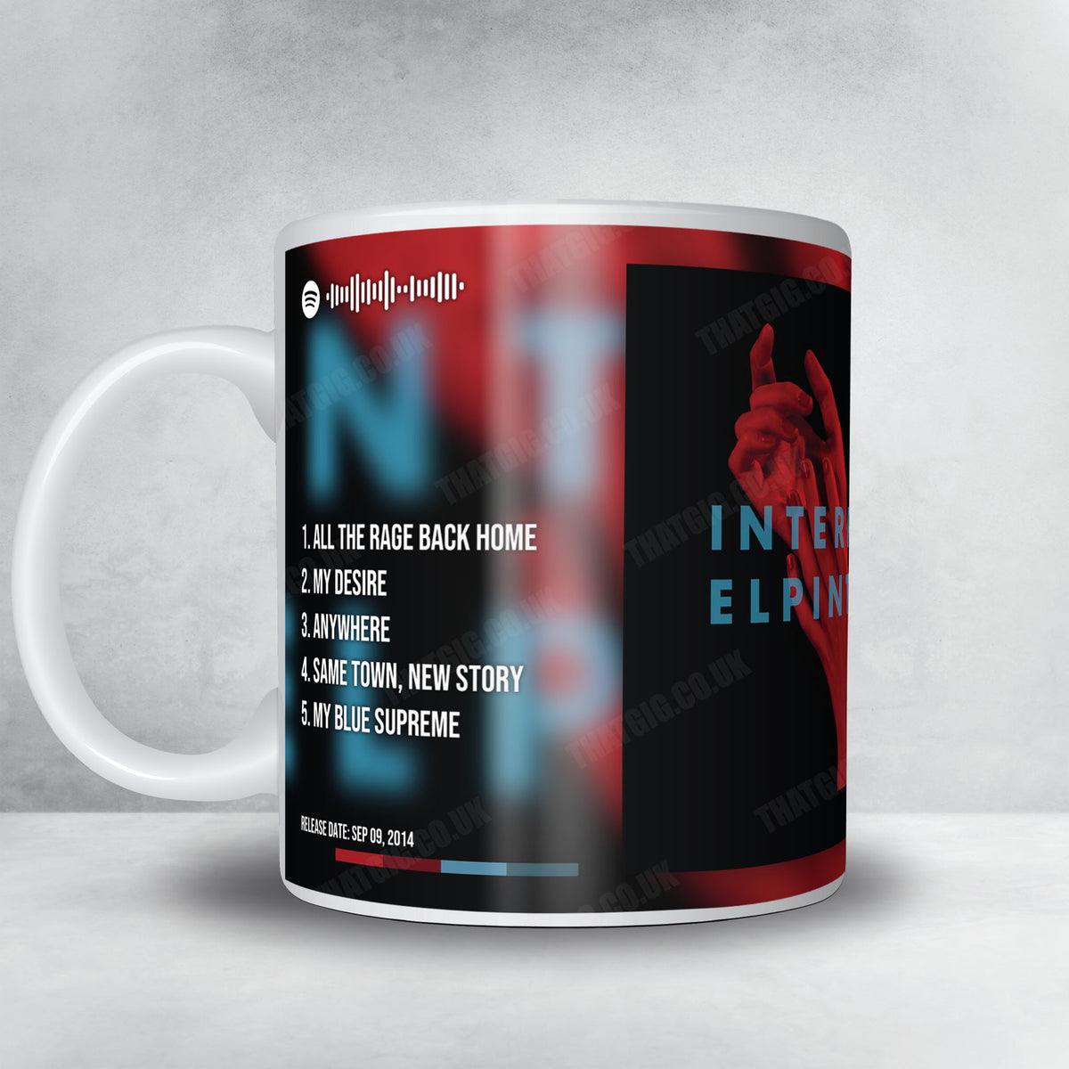Interpol "El Pintor" Album Mug - Full Colour