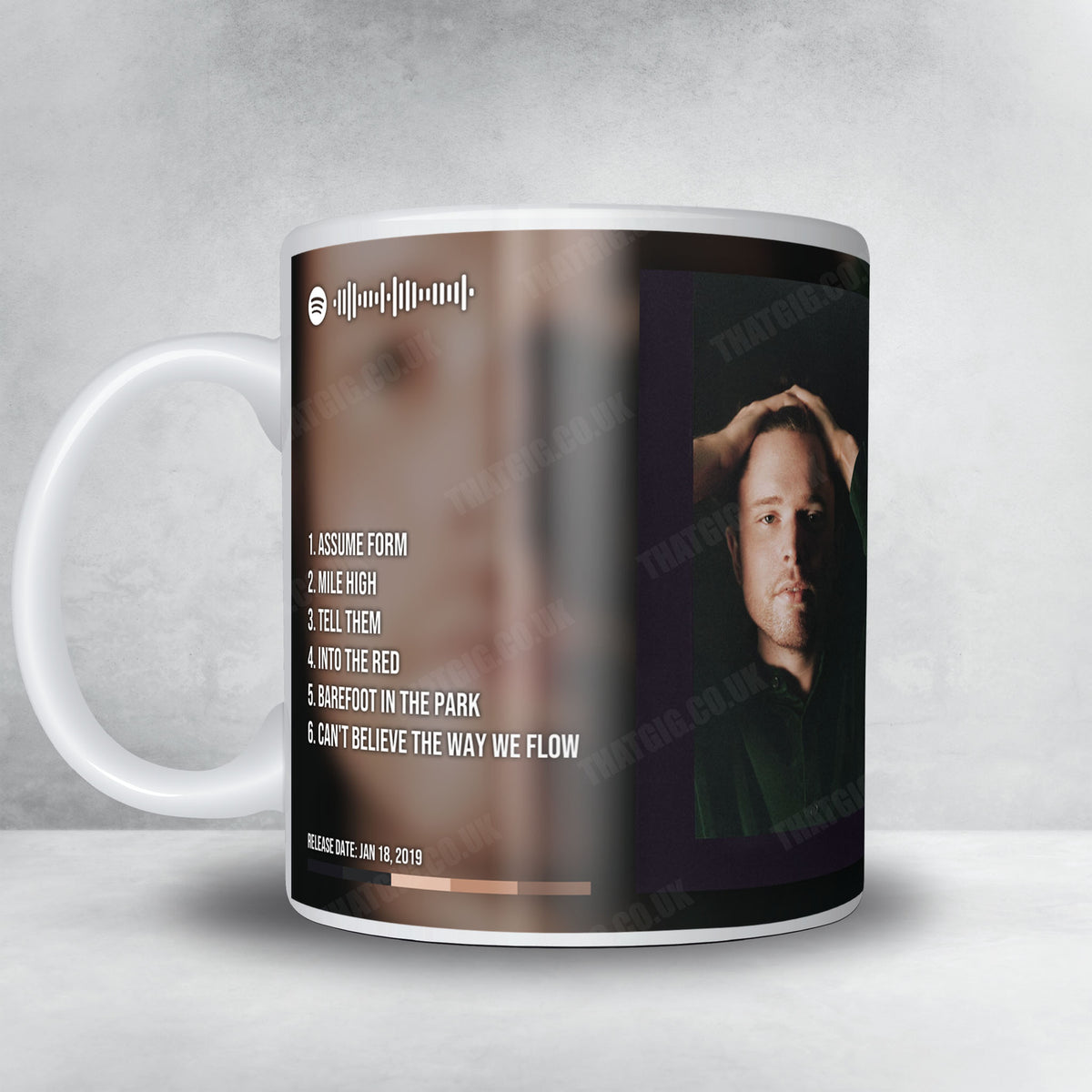 James Blake "Assume Form" Album Mug - Full Colour