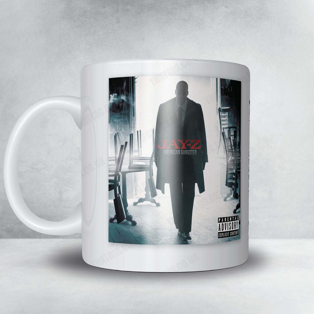 Jay-Z "American Gangster" Album Mug - Minimal