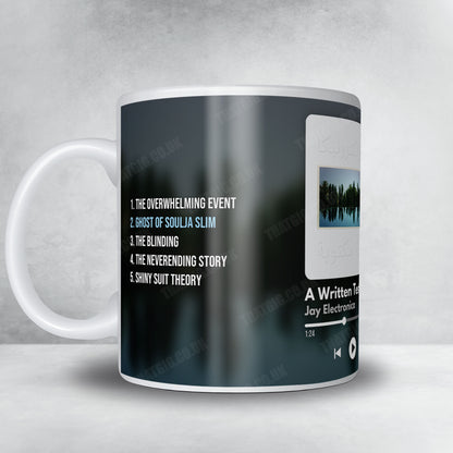 Jay Electronica "A Written Testimony" Album Mug - Now Playing