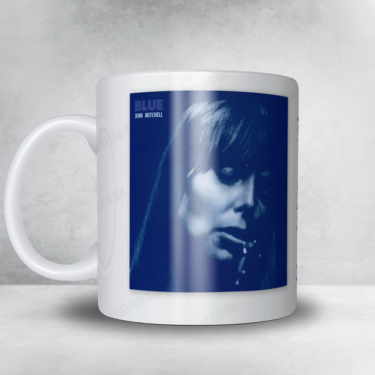 Joni Mitchell "Blue" Album Mug - Minimal