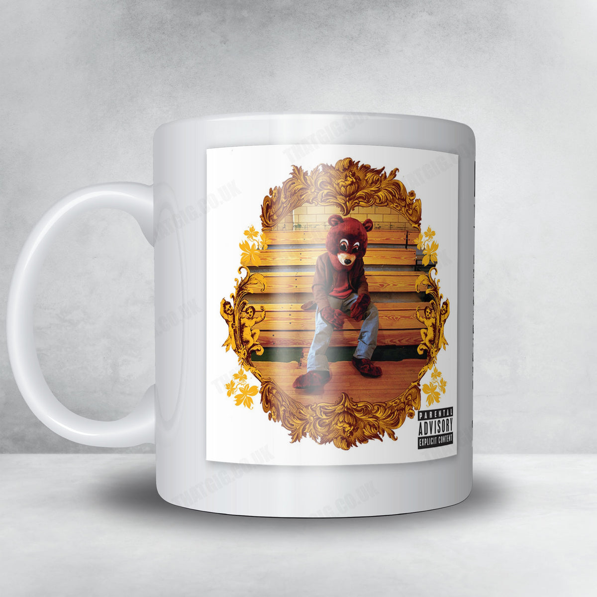 Kanye West "The College Dropout" Album Mug - Minimal