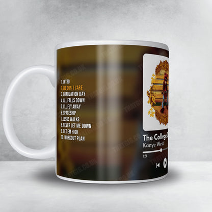 Kanye West "The College Dropout" Album Mug - Now Playing