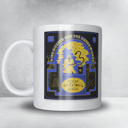 King Gizzard & The Lizard Wizard "Flying Microtonal Banana" Album Mug - Minimal