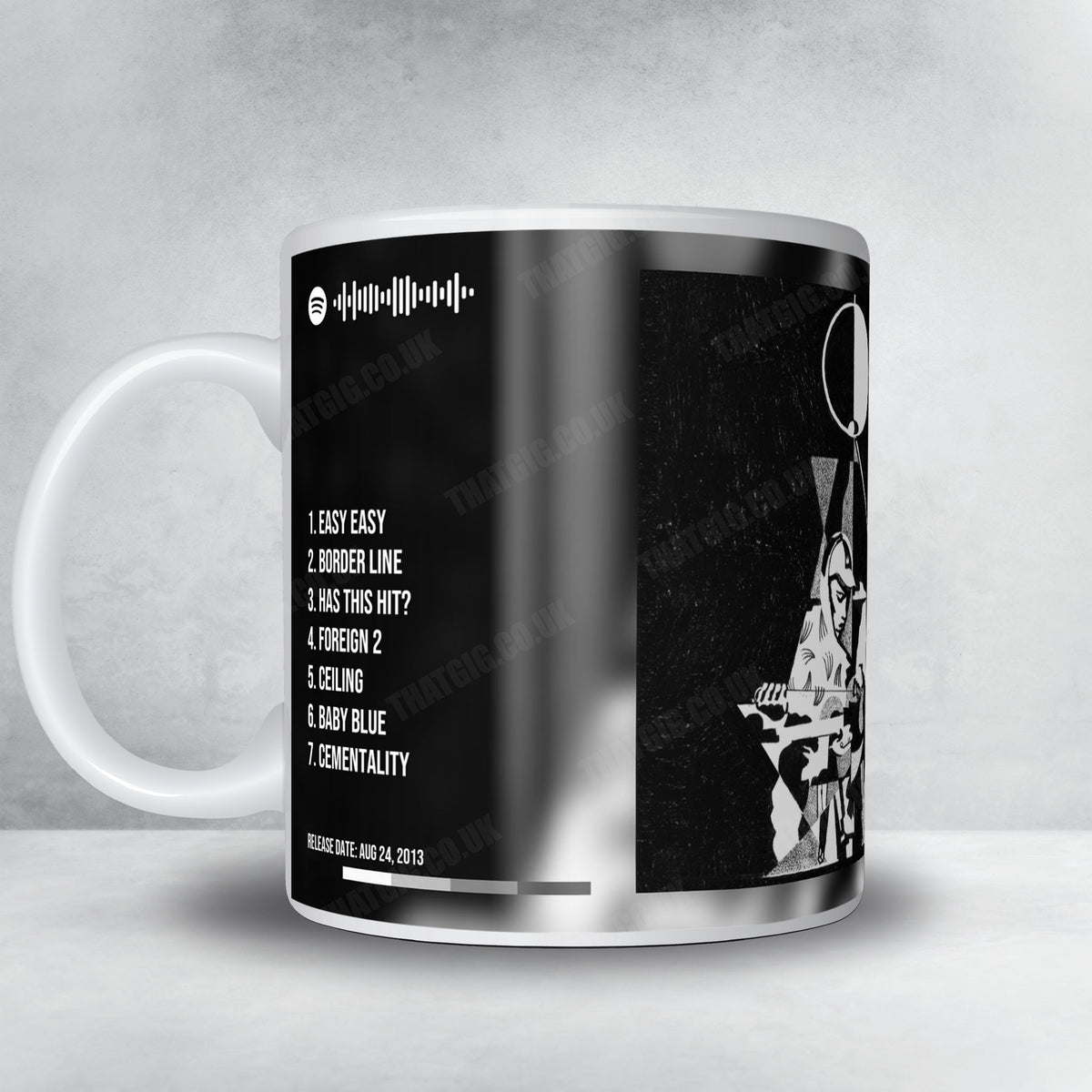 King Krule "6 Feet Beneath the Moon" Album Mug - Full Colour
