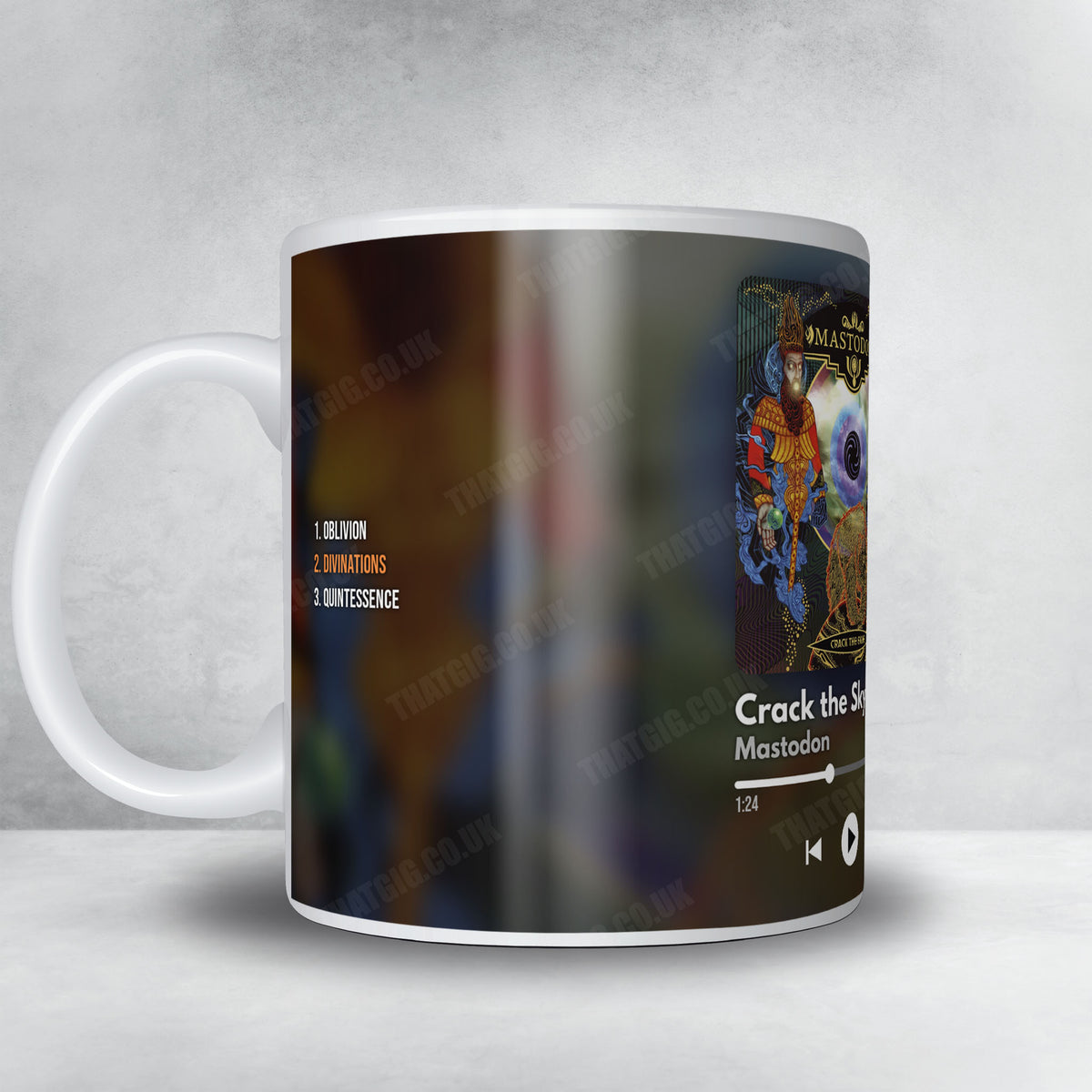 Mastodon "Crack the Skye" Album Mug - Now Playing