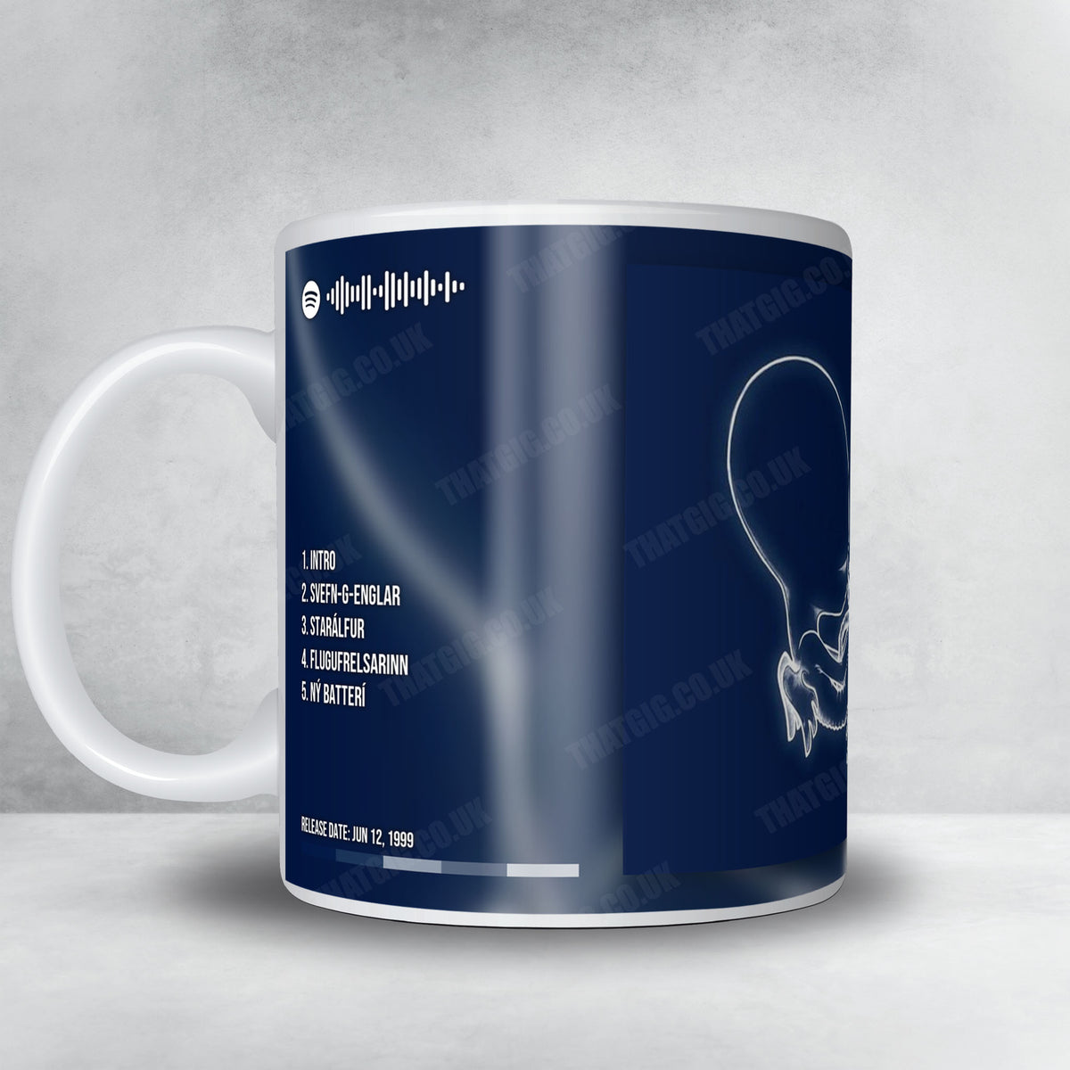 Sigur Rós "Ágætis byrjun" Album Mug - Full Colour