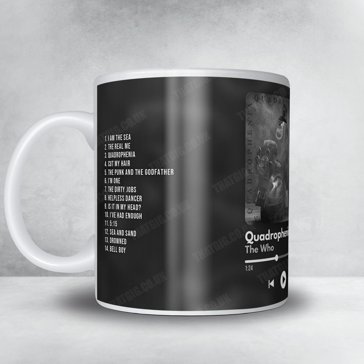 The Who "Quadrophenia" Album Mug - Now Playing