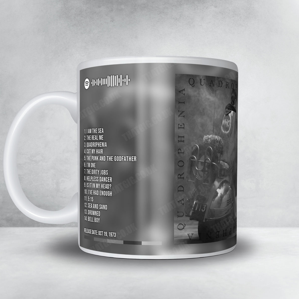 The Who "Quadrophenia" Album Mug - Full Colour