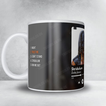 Zola Jesus "Stridulum" Album Mug - Now Playing