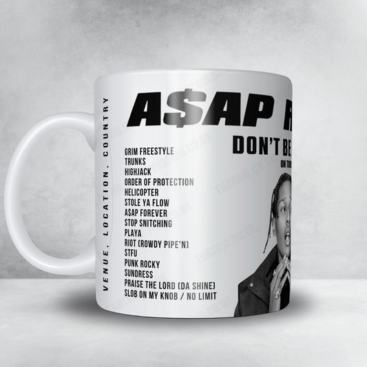 A$AP Rocky Setlist Mug - OAKA Sports Hall, Athens - October 11th, 2026