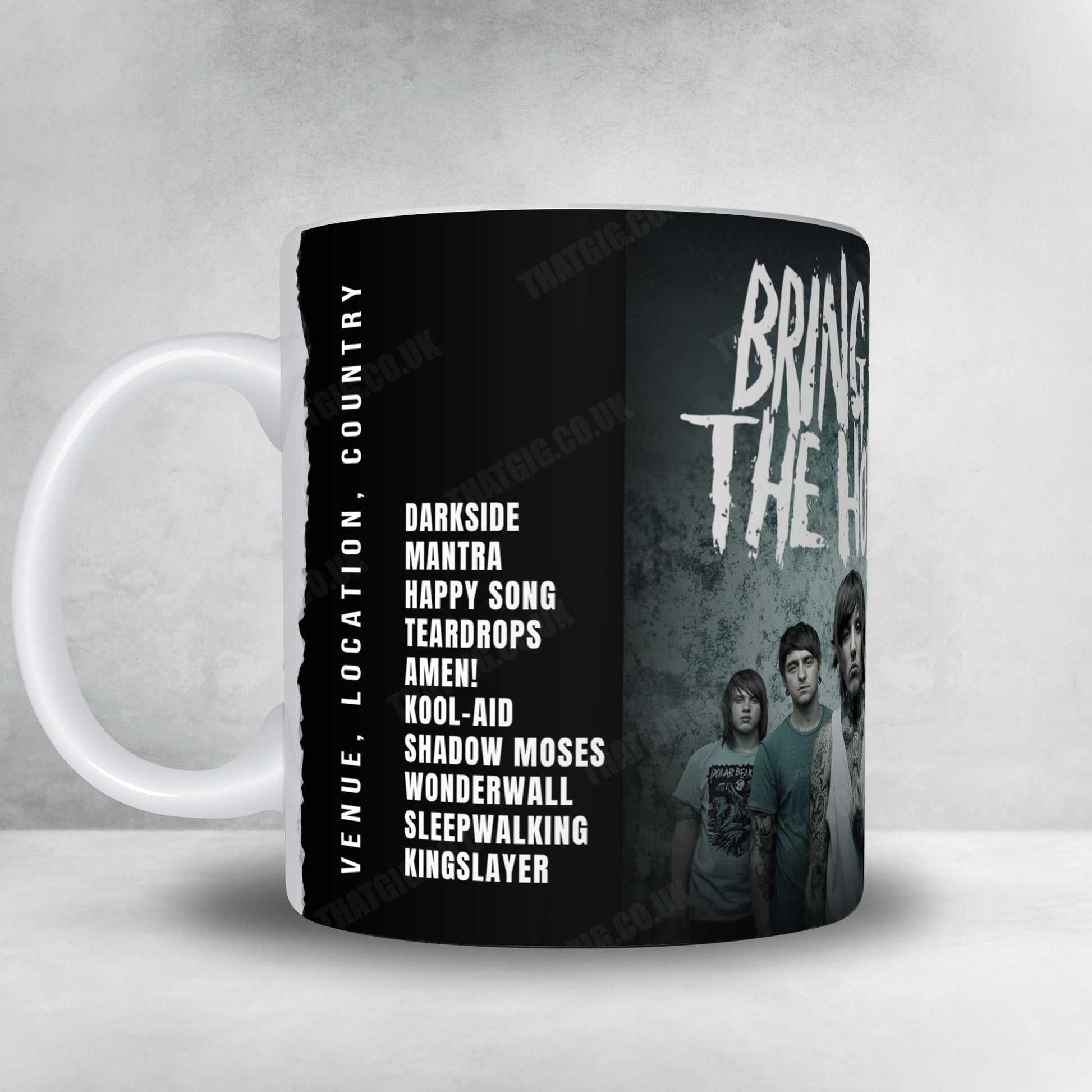 Bring Me the Horizon Setlist Mug - Palladium, Cologne - June 4th, 2025