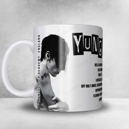 YUNGBLUD Setlist Mug - First Direct Bank Arena, Leeds - April 17th, 2026