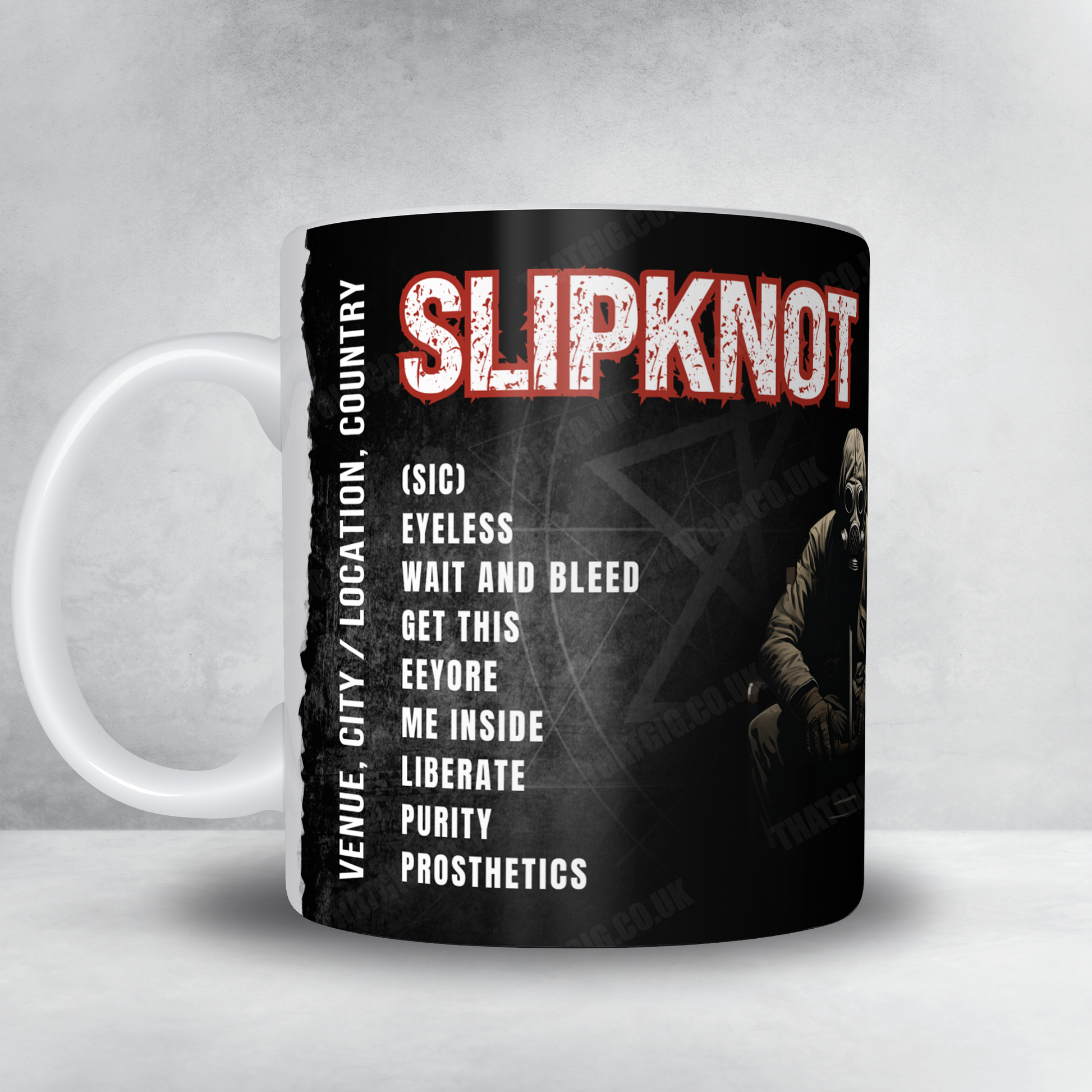 Slipknot Setlist Poster - Intuit Dome, Inglewood, CA, USA - September 13th, 2024