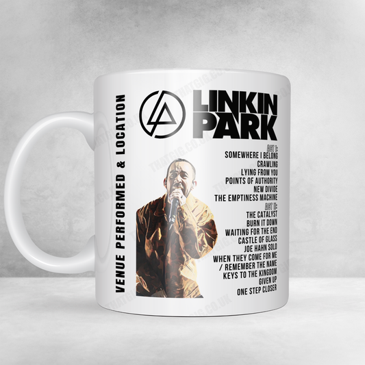 Linkin Park Setlist Mug - Barclays Arena, Hamburg, Germany - September 22nd, 2024
