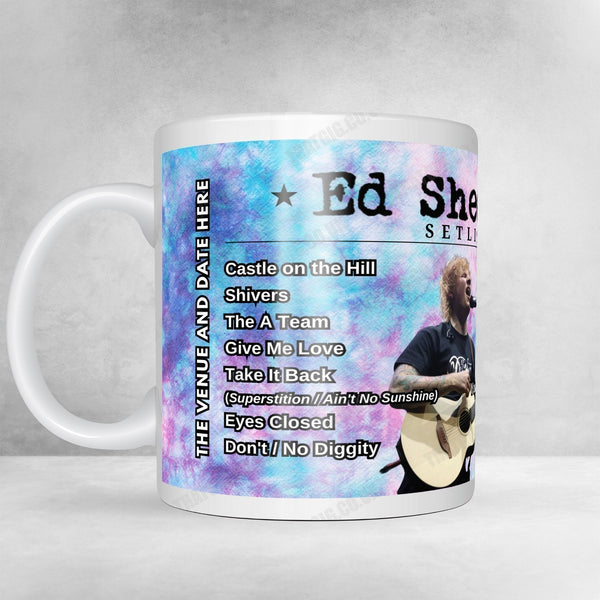 Ed Sheeran Setlist Poster - Wallace Wade Stadium, Durham - September 27th, 2024