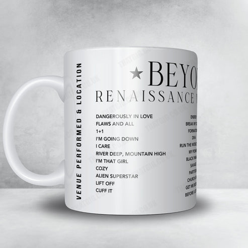 Beyoncé Tour Mug