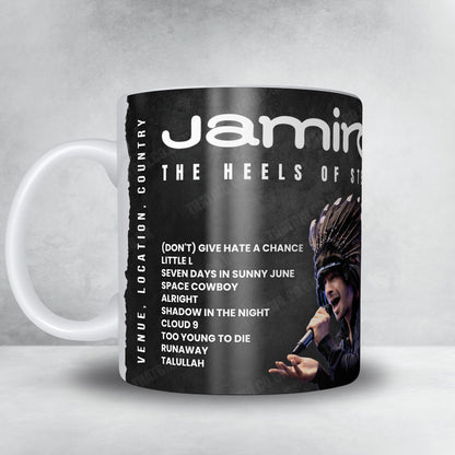 Jamiroquai Setlist Poster - Ziggo Dome, Amsterdam - November 25th, 2025