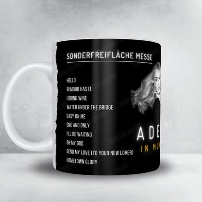 Adele Setlist Poster - Sonderfreifläche Messe, Munich - August 24th, 2024