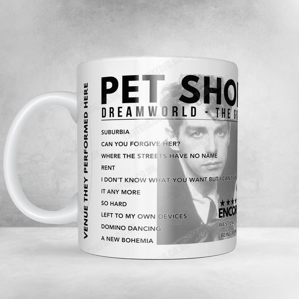 Pet Shop Boys Setlist Mug - ZAG-Arena, Hanover - June 29th, 2024